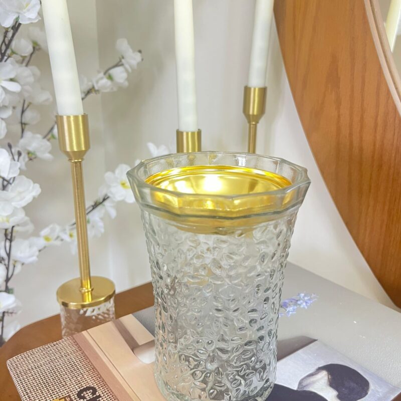 مبخره زجاجية مدوره